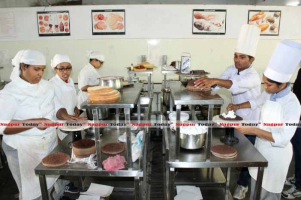 The cake preparation