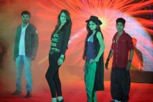 Ruhi,Vidhi & Guys doing Ramp Walk