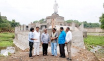 Inspection of Vivekand Statue