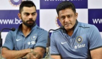 Kohli and Kumble