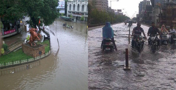 Nagpur or Venice?? Look what first monsoon rains did to our city!