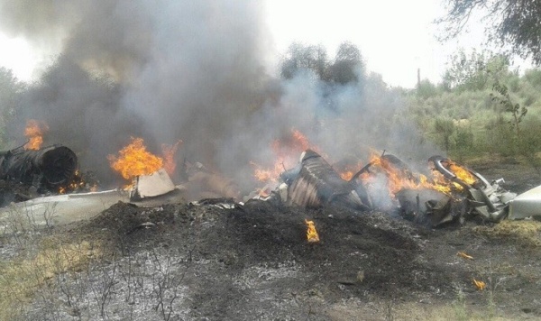 MiG-23 trainer fighter IAF plane crashes, pilots manage to eject safely