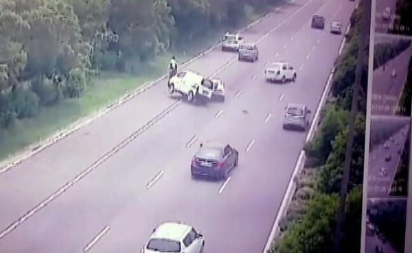 Deadly accident involving Lamborghini caught on camera in Noida Expressway