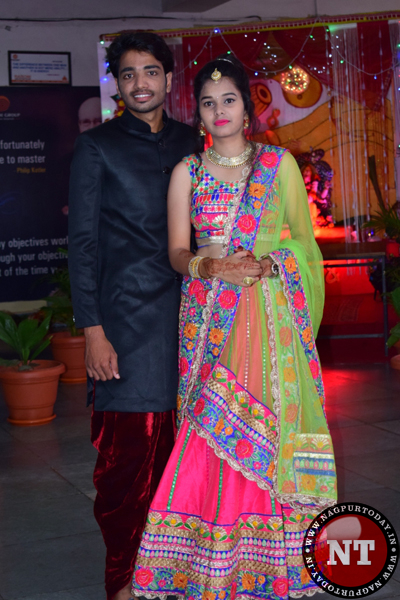 Shubham and Mrunali