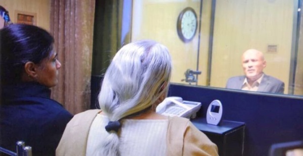Kulbhushan Jadhav's wife, mother meet Sushma Swaraj upon return from Pakistan