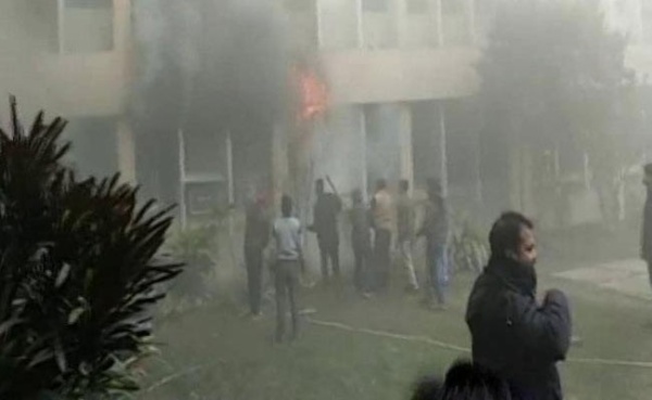 Fire breaks out at BRD Hospital