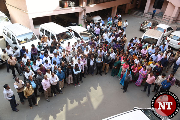 Video: Goon slaps NIT Executive Engineer, employees hit streets in protest