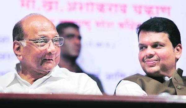 Sharad Pawar and Fadnavis