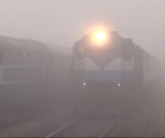 Train in Fog