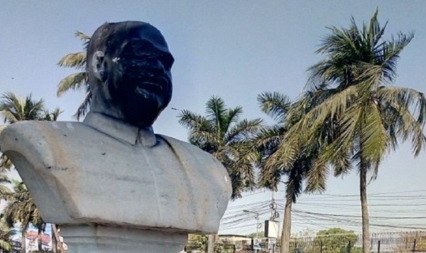 Bharatiya Jana Sangh Founder Syama Prasad Mookerjee's Statue Blackened