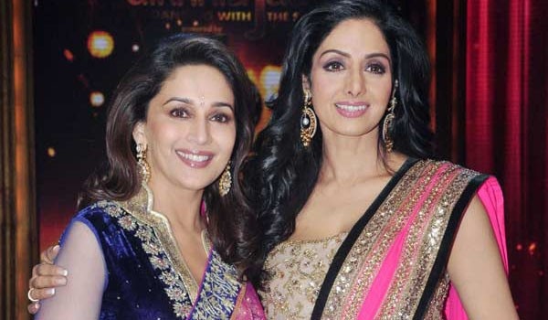 Madhuri and Sridevi