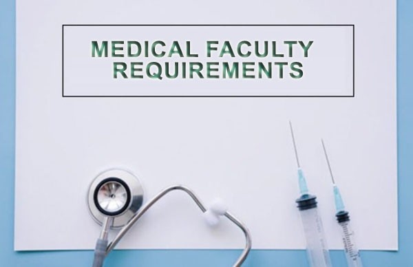 medical requirements