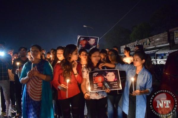 Candle marches against rape and murders in Kathua, Unnao