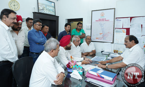 VTA with Shri Mahesh Kumar Dir Projects NMRCL
