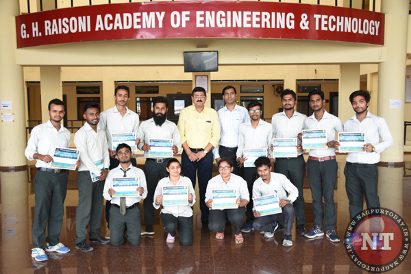Achievement of CSE Dept students in Jalgaon, GHRAET