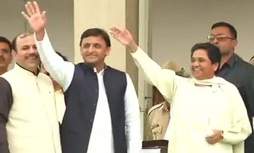 Akhilesh and Mayawati