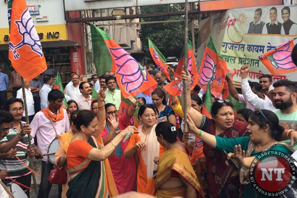 BJP Workers Celebration on Karnataka Assembly Elections Results 2018