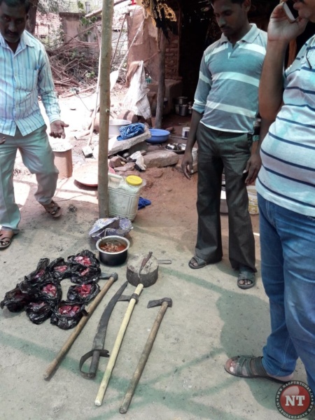 Chital Meat seized near Nagpur