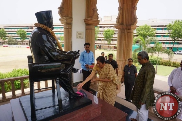 Defence Minister Nirmala Sitharaman in Nagpur