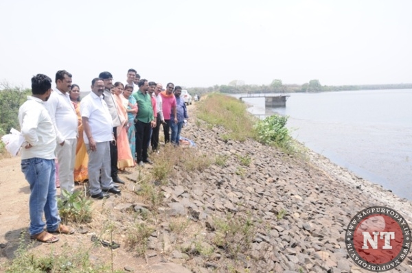 Gorewada water supply inspection by Dy Mayor 