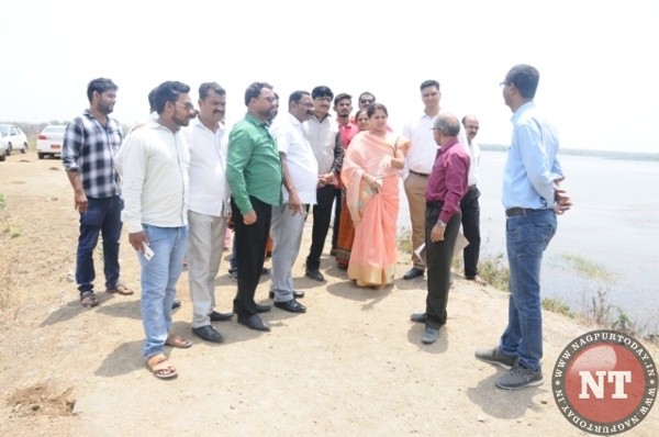 Gorewada water supply inspection by Dy Mayor 