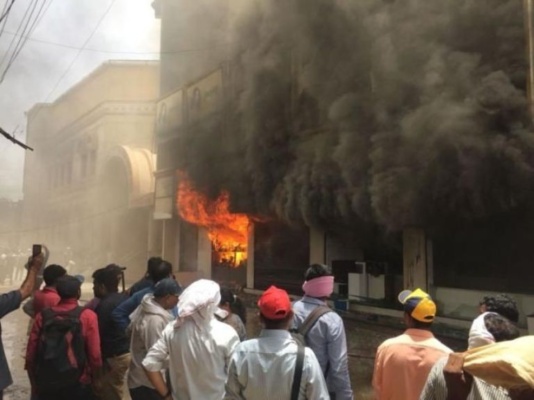 Gowardhannath Haveli Fire