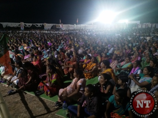 Nitin Gadkari Jahhir Sabha at Sadak Arjuni