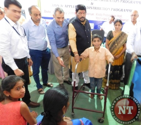 Ramdas Athawale Distributed equipment 