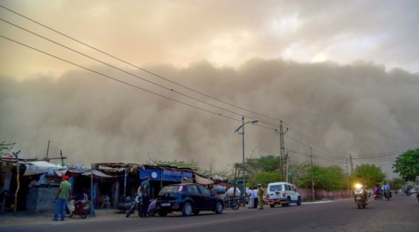 Dust storm