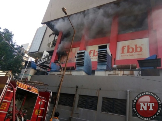 fbb showroom Fire in Eternity Mall 