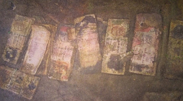 Demonetize currency found in futala lake nagpur