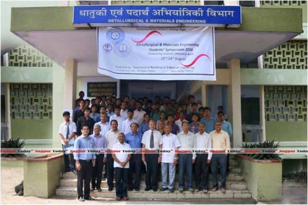 PSG College of Technology campus buildings with students working