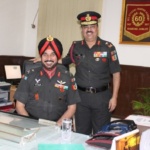 Maj gen ijs hundal over commandant of ncc ota kamptee nagpur today