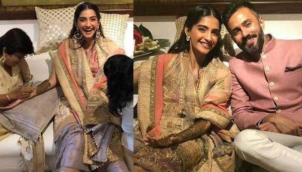 Image result for sonam kapoor mehandi