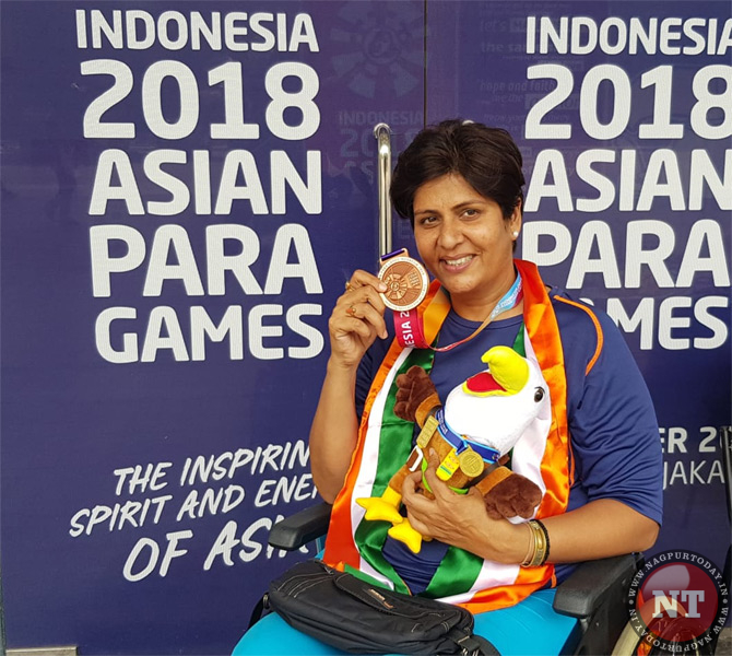 Bronze For Deepa Malik At Asian Para Games Nagpur Today Nagpur News bronze-for-deepa-malik-at-asian-para-games-nagpur-today-nagpur-news