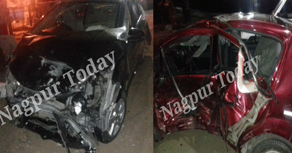 nagpur car accident