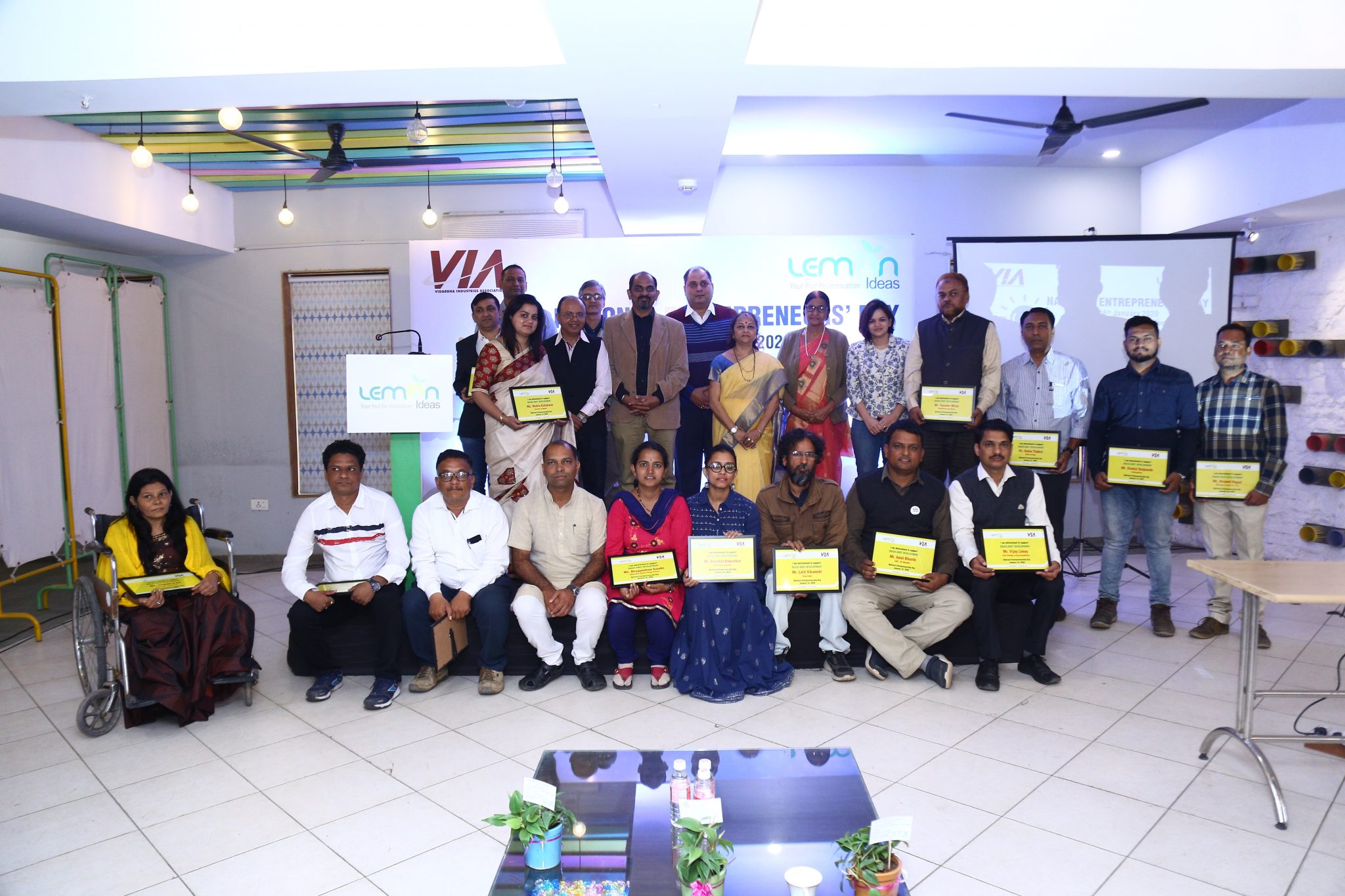 VIA Lemon Ideas celebrate ‘Entrepreneurship Day’ Nagpur Today Nagpur News