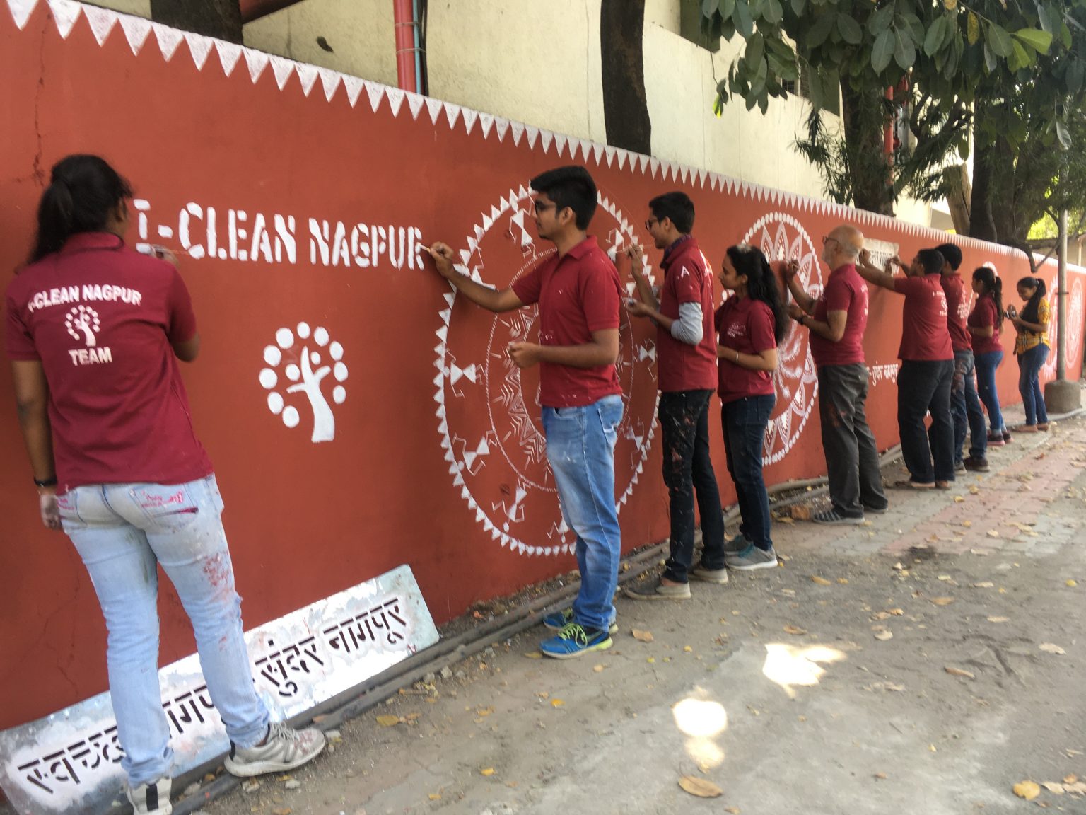 IClean Nagpur says ‘No To SingleUse Plastic’ in colourful style