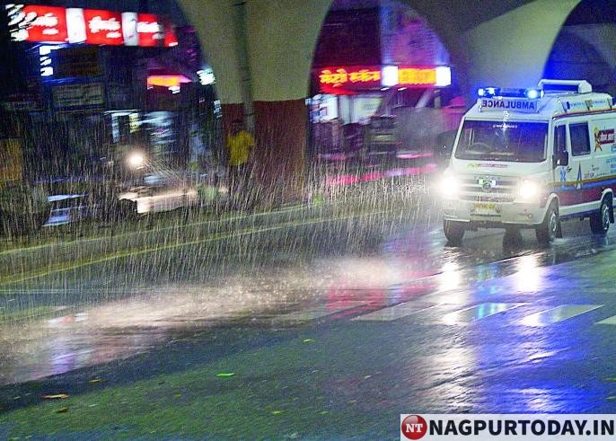 नागपुरात जोरदार पावसाची हजेरी, चिंता वाढली