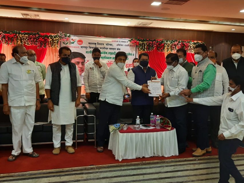 Adv Abhijit Wanjari Gets Support From 22 Organizations Nagpur Today 