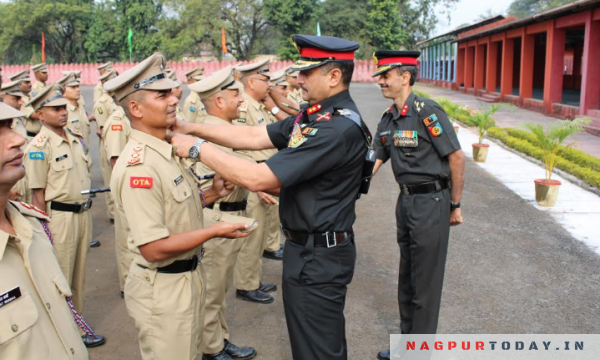 Commissioning ceremony at ncc ota kamptee nagpur today nagpur news