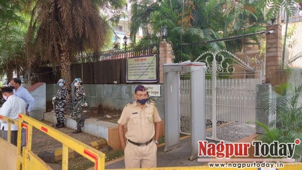 ED raids Anil Deshmukh's Nagpur residence