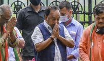 Narayan Rane detained over Uddhav ‘slap’ remark