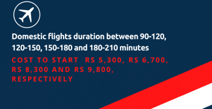 Domestic air travel becomes costlier