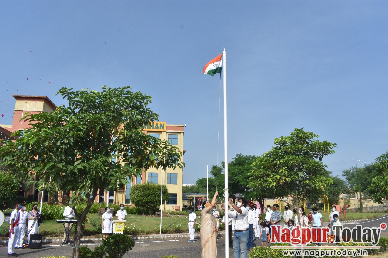 75th Independence Day Celebrated At DPS Mihan Nagpur Today Nagpur News