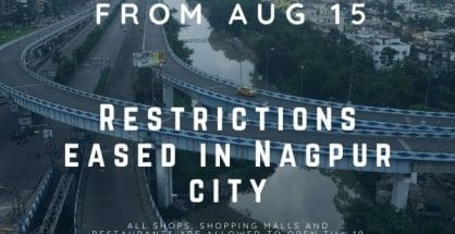 Restrictions eased in Nagpur city, implementation from Aug 15