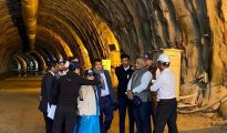 Gadkari inspects construction of Z-Morh Tunnel in J&K