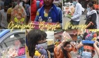 In Pic: “Ganpati Bappa Morya,” Chants Nagpurian’s As They Brings Bappa Home