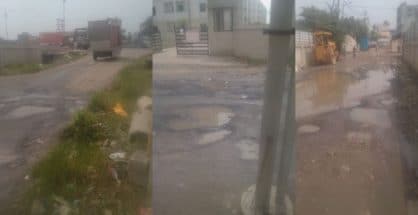In pics: Bad roads at PM Awas Yojana at Wanjri make life miserable for residents