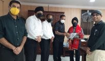 एन.वी.वी.सी. ने नवनियुक्त कस्टम आयुक्त श्री गुरूदीप सिंग का स्वागत किया